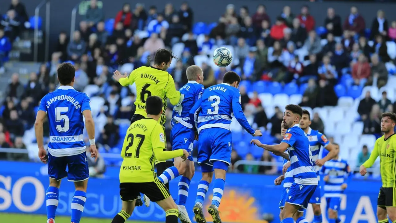 El Real Zaragoza suma los tres punto en Riazor. Foto: Real Zaragoza