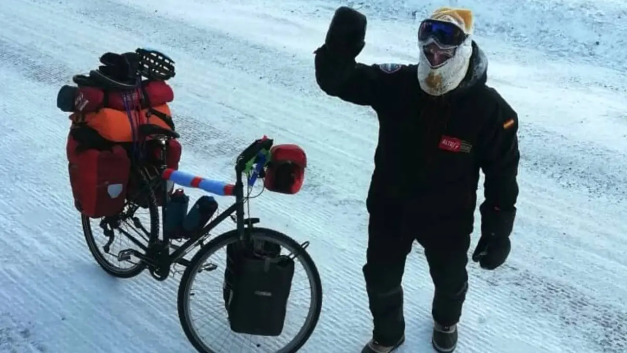 Andr&eacute;s Abi&aacute;n en su anterior aventura.