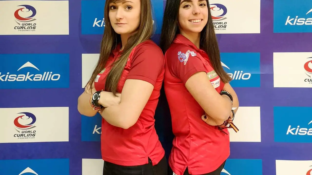 Carmen y Daniela, las dos mundialistas jacetanas. | Foto: CH Jaca