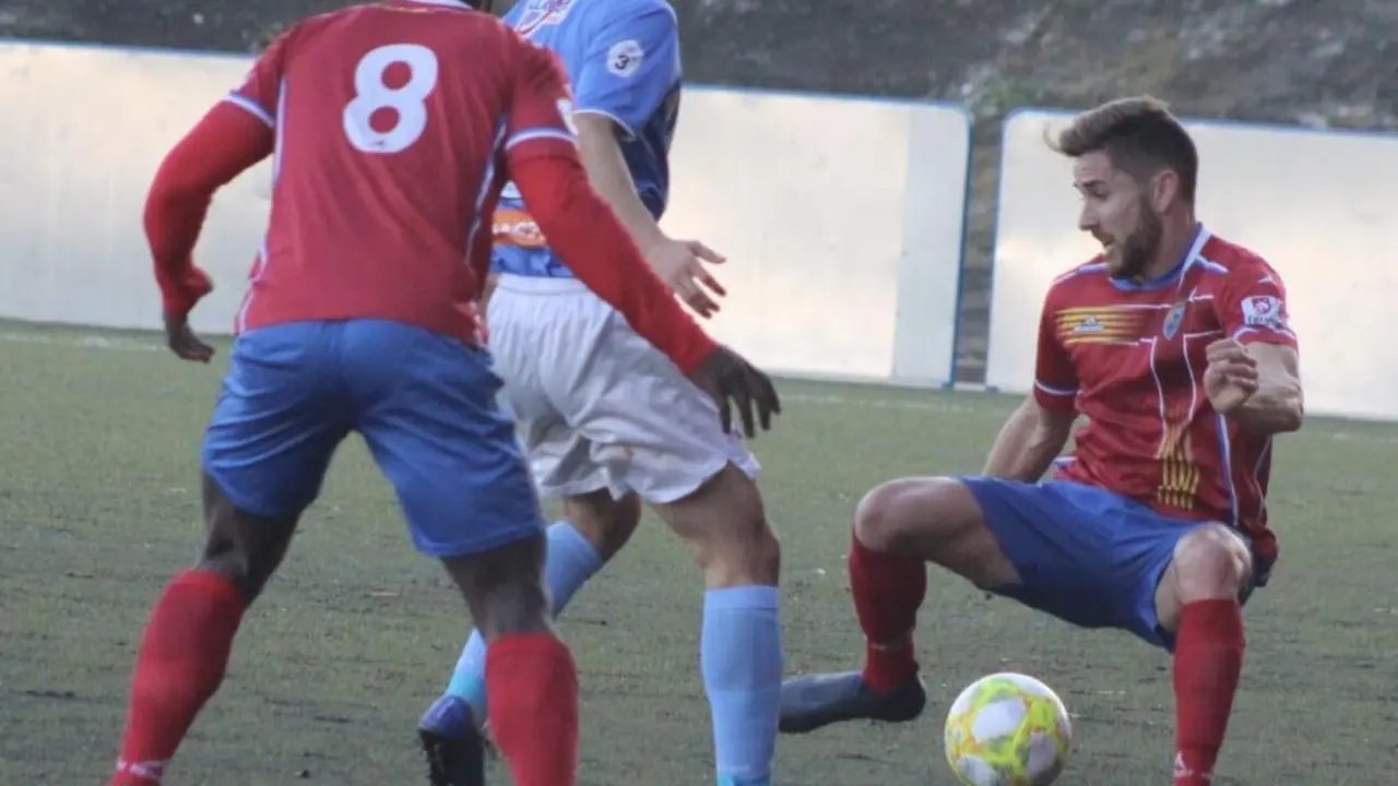 El CD Teruel cae en Calamocha. | Foto: Bin&eacute;far