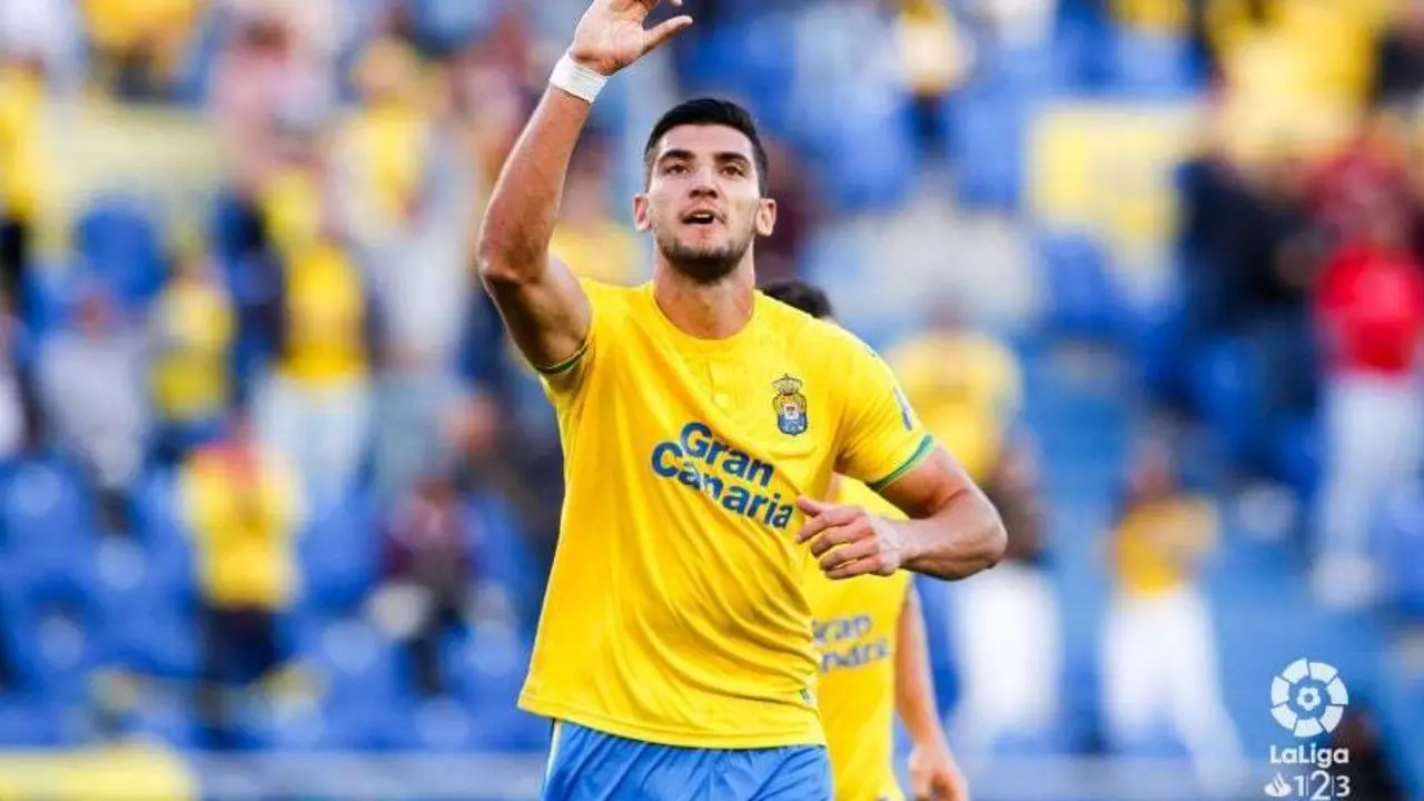 Rafa Mir en su etapa en Las Palmas. Foto: La Liga
