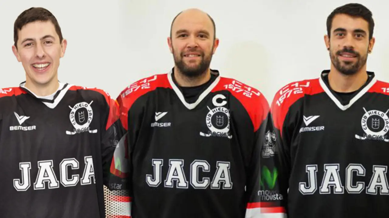 Carlos Rivero (izda, Guillermo Betran (centro) y Gast&oacute;n Gonz&aacute;lez (dcha)