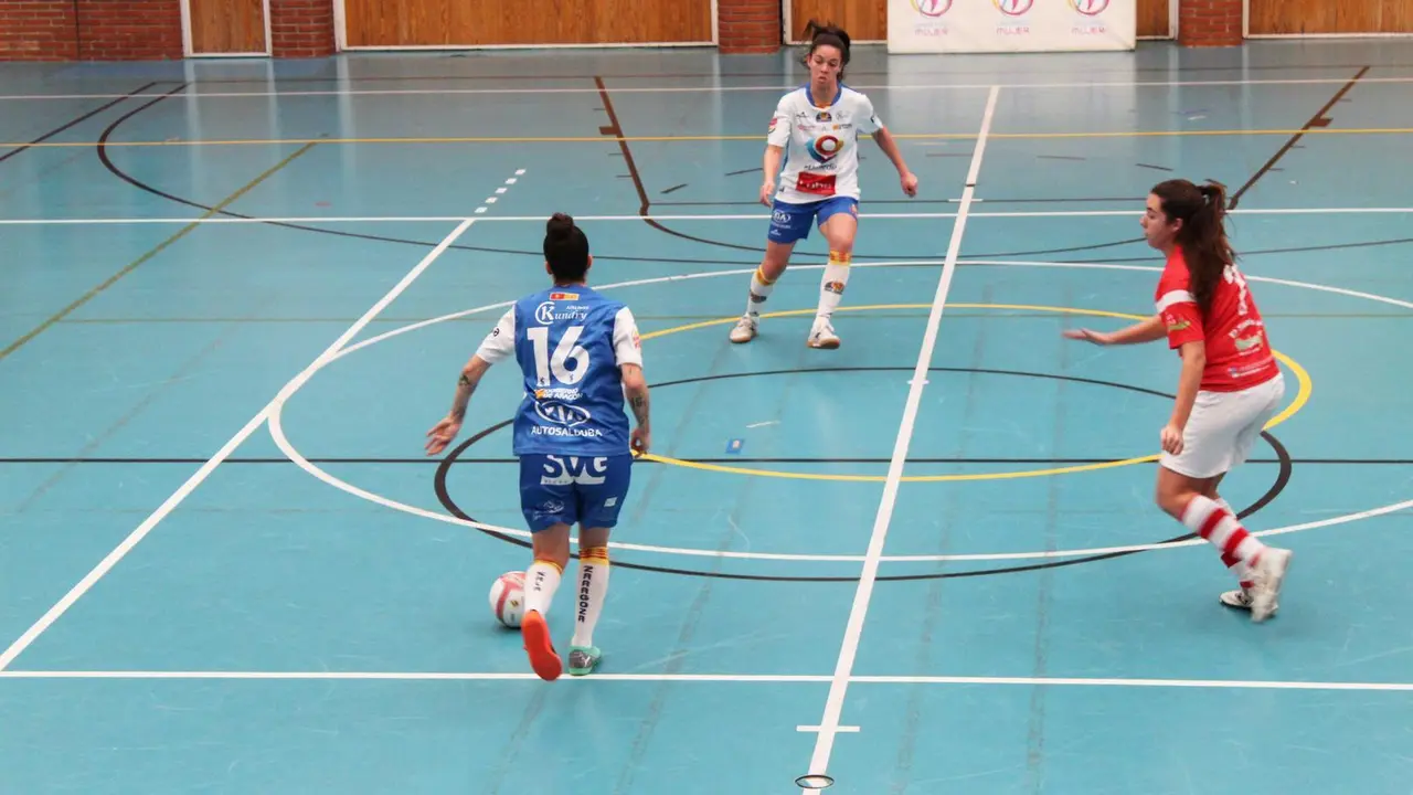 Imagen de un partido de esta temporada. Foto: Sala Zaragoza