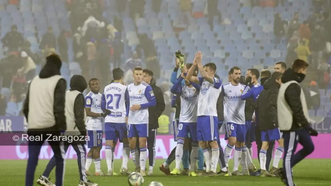 El Real Zaragoza se impuso al Sporting por 2 a 0 la temporada pasada. Foto: Real Zaragoza