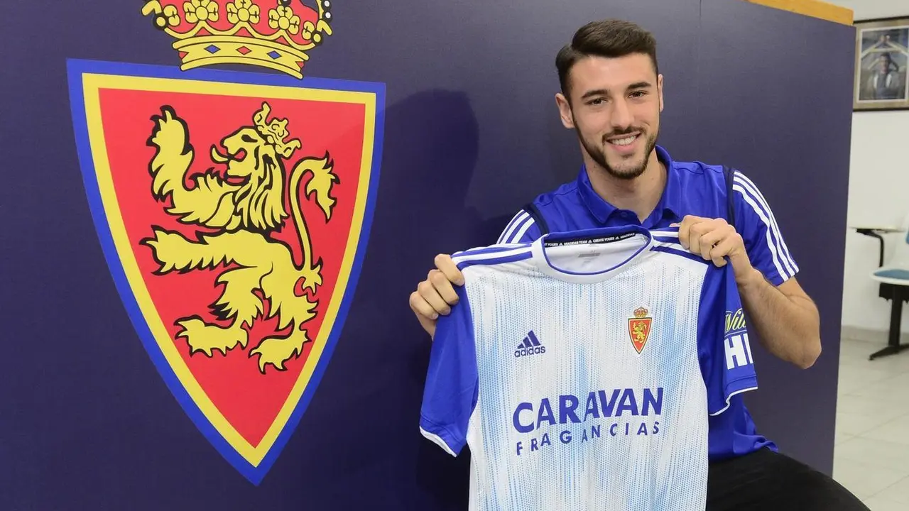 Pereira lucir&aacute; el 8 en el Real Zaragoza. Foto: Real Zaragoza