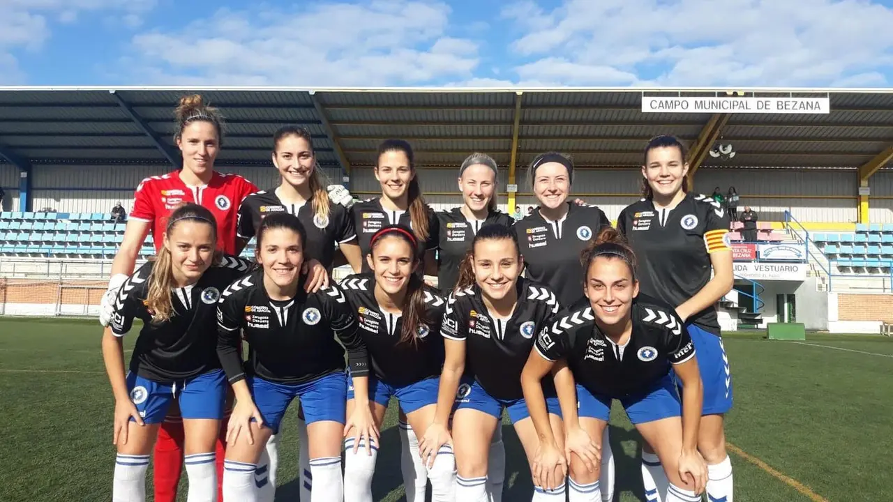 Once del Zaragoza CFF en Santander. Foto: Zaragoza CFF