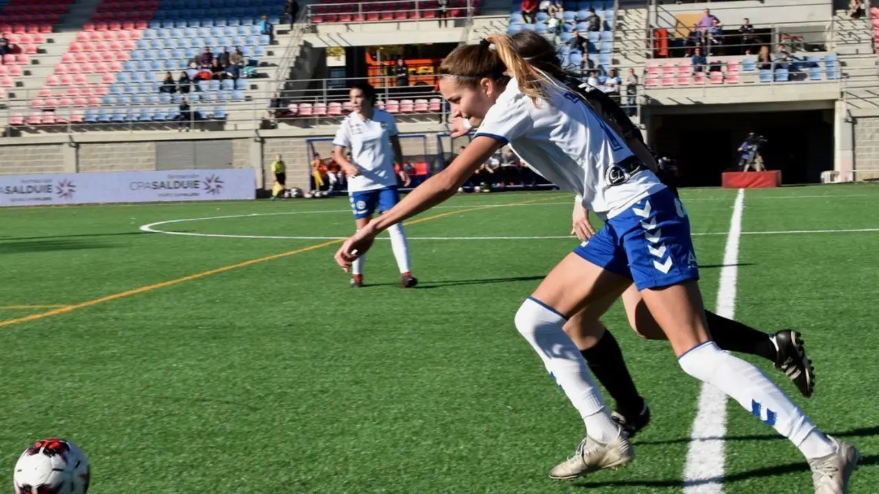 El Zaragoza CFF ha perdido ante el AEM de L&eacute;rida. Foto: partidosdelzaragozacff.wordpress.com