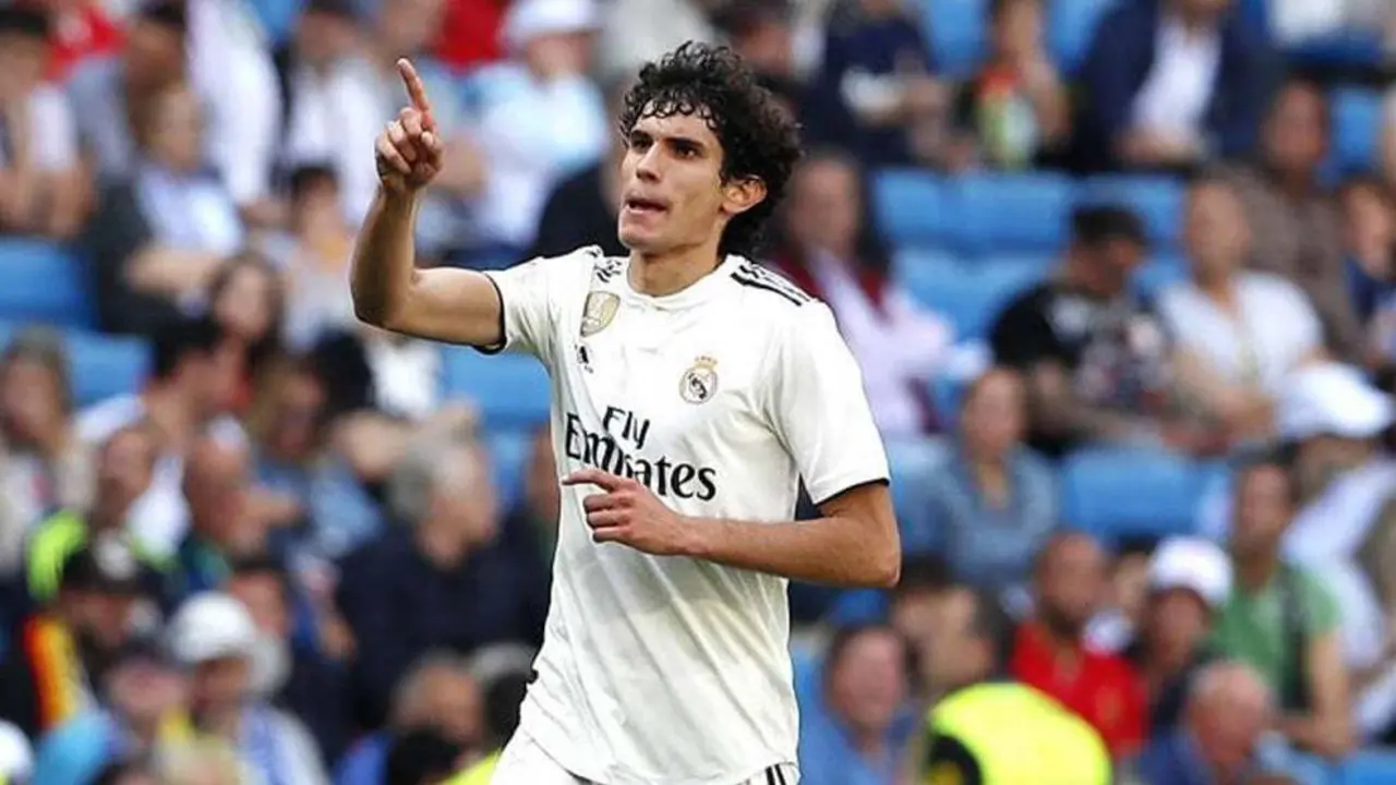 Jes&uacute;s Vallejo con la camiseta del Real Madrid | Foto: EFE