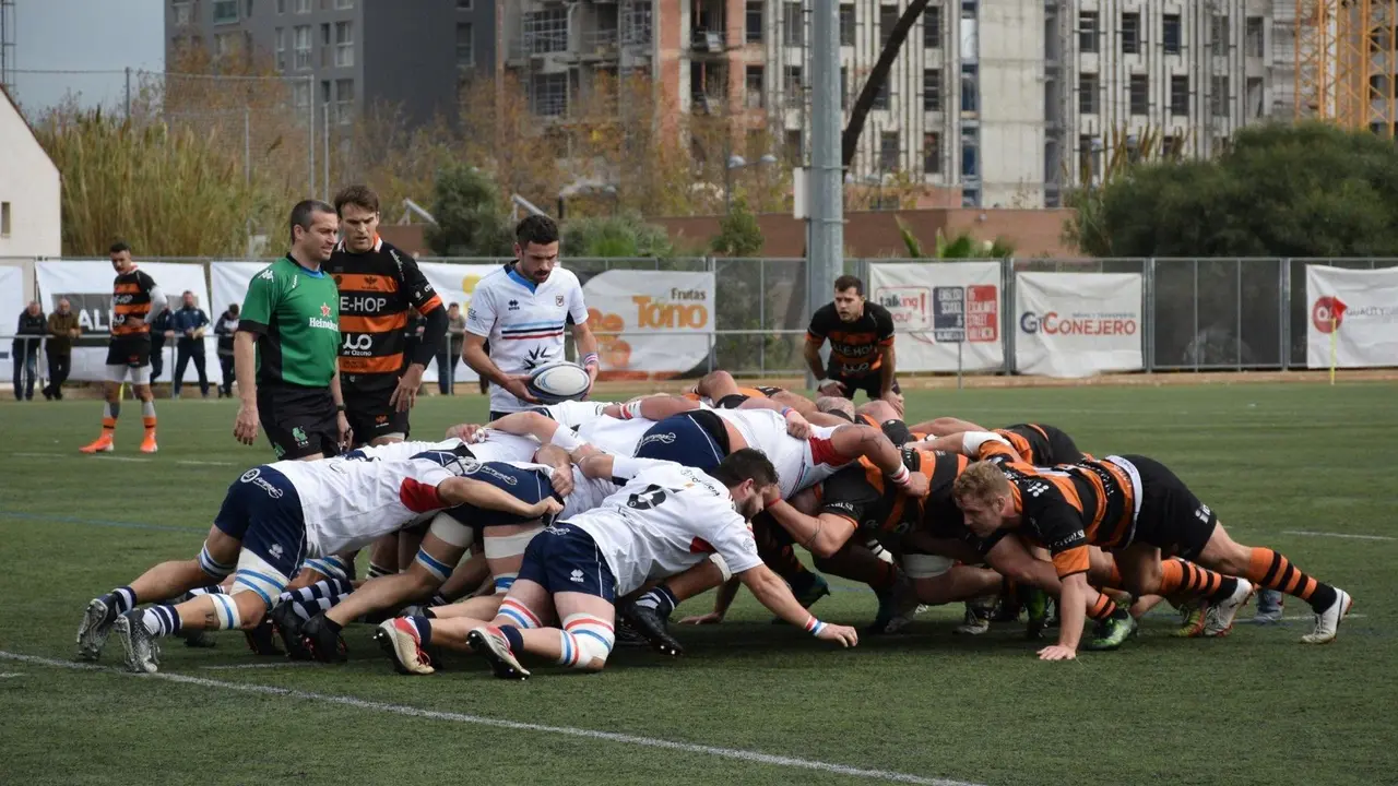 Mele en el partido ante Les Abelles. Foto: Macarena Estrela