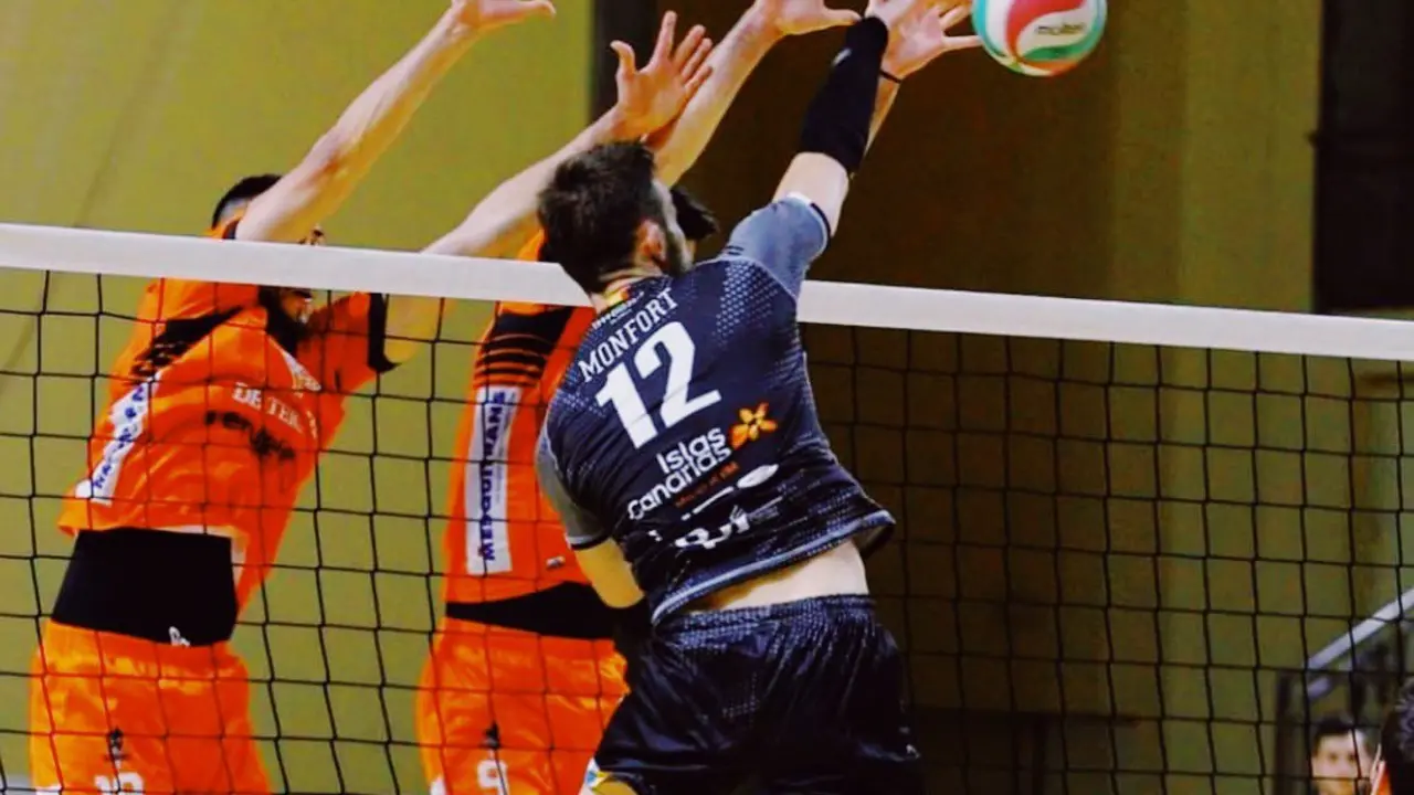 Imagen durante el partido | Foto: CV Teruel