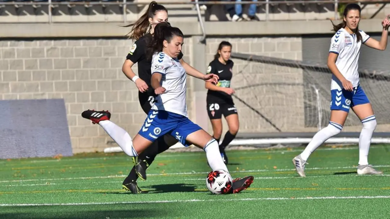 Carolina Morales, jugadora del Zaragoza CFF