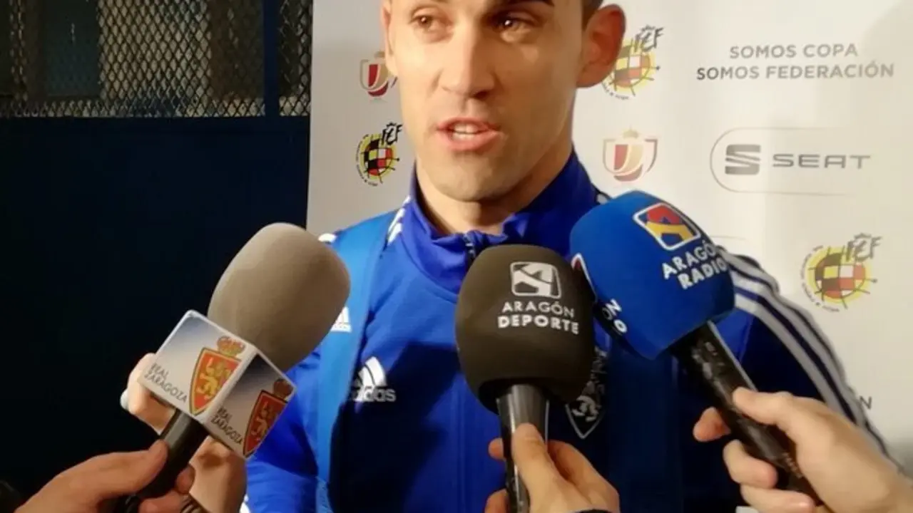 Linares, en zona mixta. Foto: Real Zaragoza