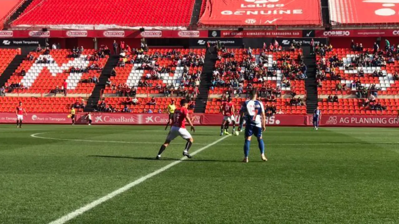 El Ebro cae por 4 a 1 ante el Nastic. Foto: Nastic de Tarragona