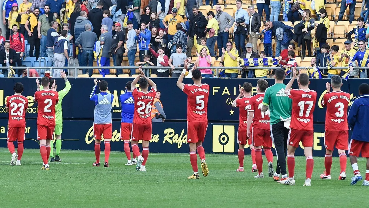 El calendario obliga al Real Zaragoza a jugar como visitante en cuatro de los pr&oacute;ximos cinco partidos Foto: Real Zaragoza 