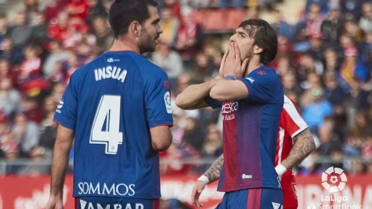 La SD Huesca se march&oacute; de Girona sin dejar la porter&iacute;a a cero | Foto: LaLiga