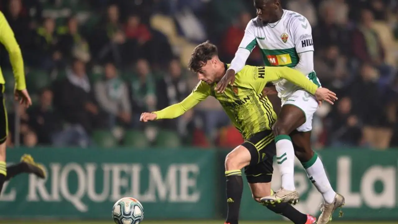 Puado ante el Elche | Foto: Real Zaragoza