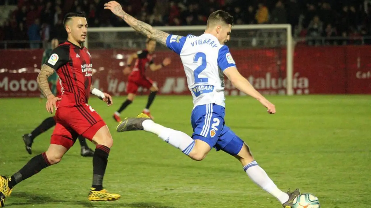 El Real Zaragoza se queda sin lateral derecho ante la lesi&oacute;n de Vigaray y las molestias de Delm&aacute;s Foto: Real Zaragoza