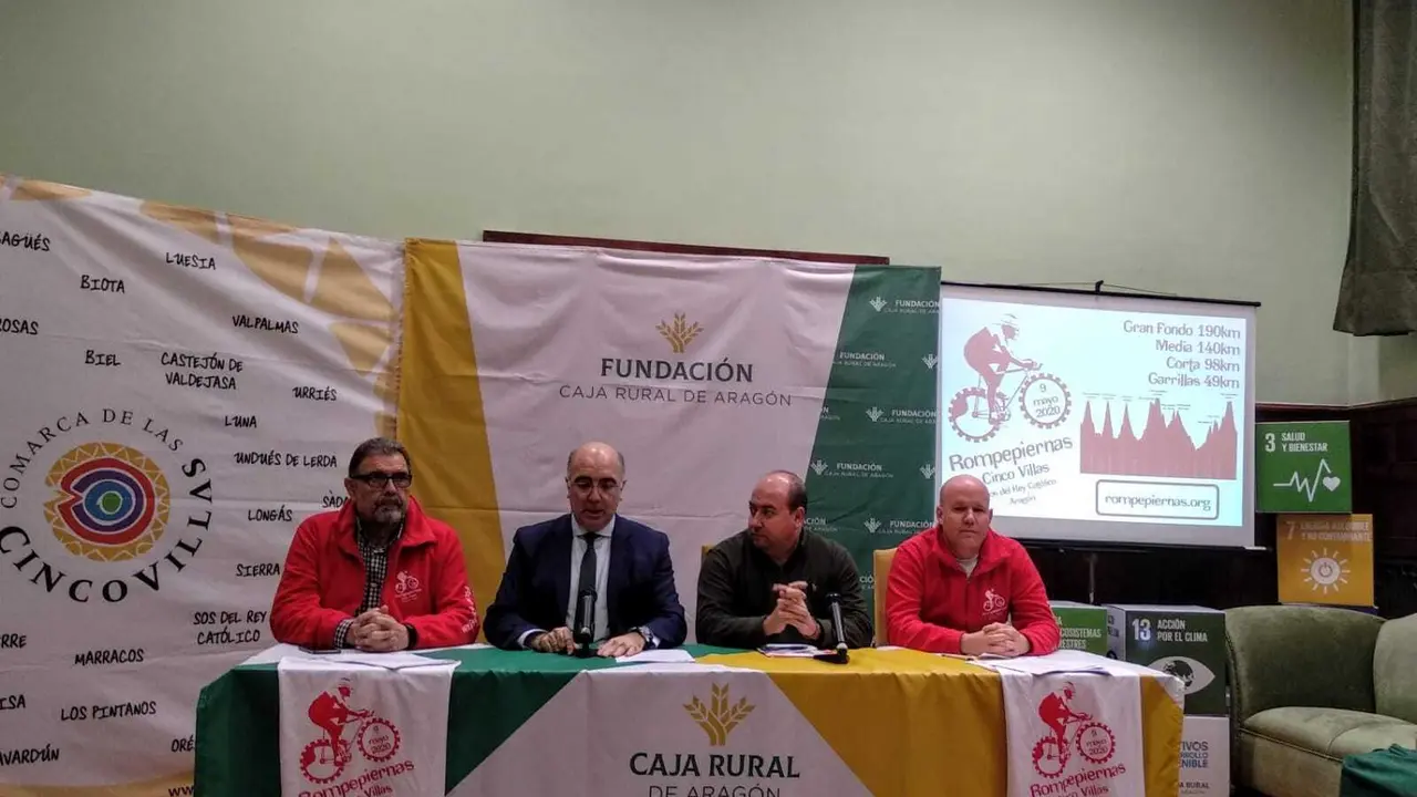 Principales organizadores de la Rompepiernas. | Foto: V&iacute;ctor Rap&uacute;n