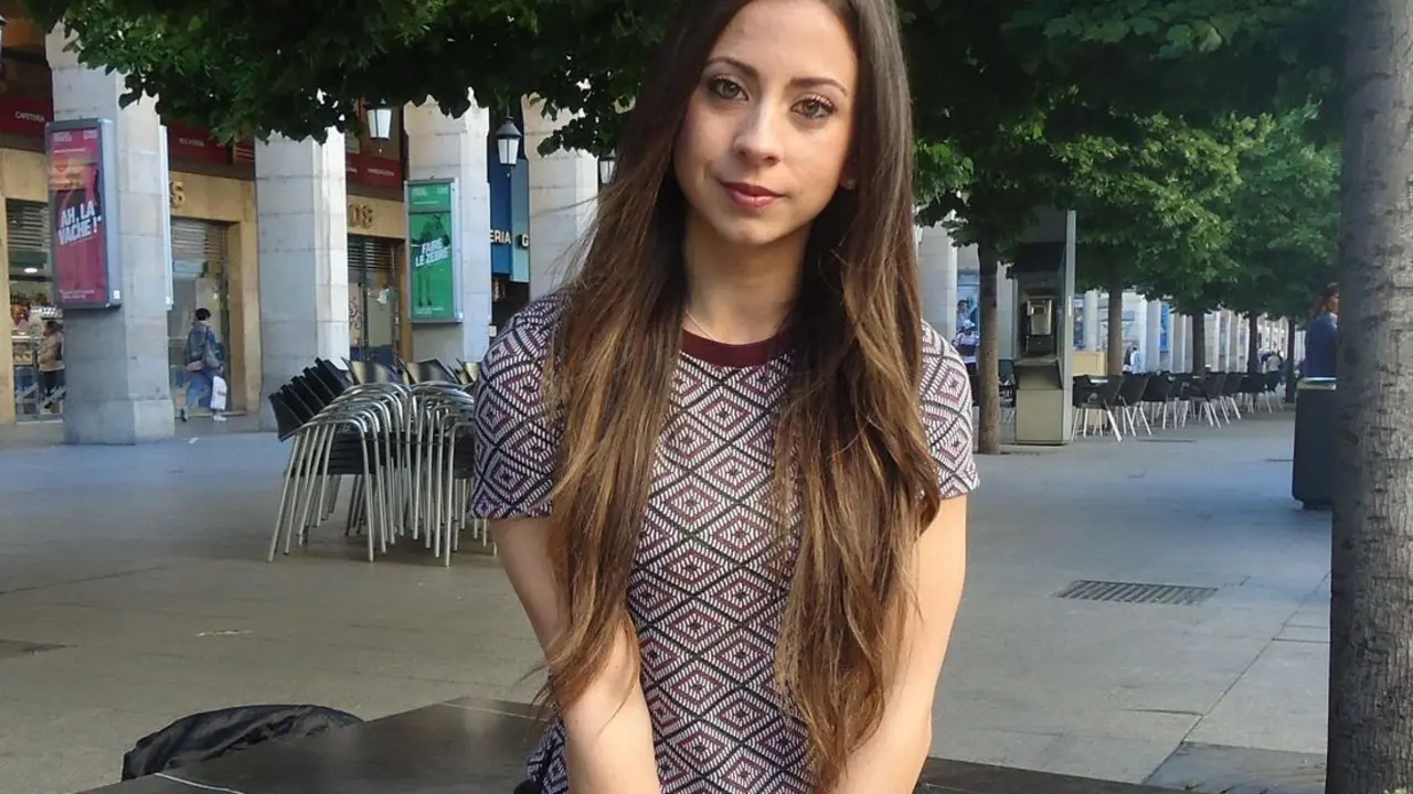 Lorena Garc&iacute;a Gil, durante una entrevista para Sportaragon. Foto: SPORTARAGON