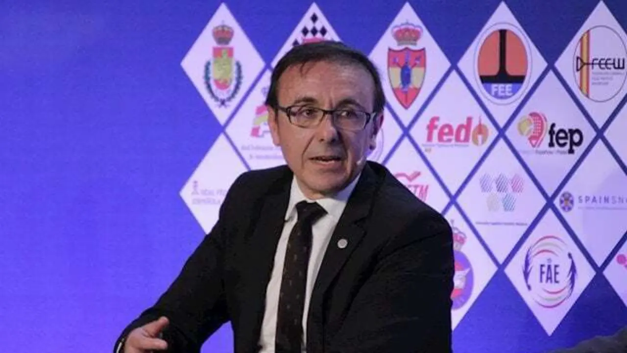 Jos&eacute; Hidalgo, presidente de la Asociaci&oacute;n del Deporte Espa&ntilde;ol