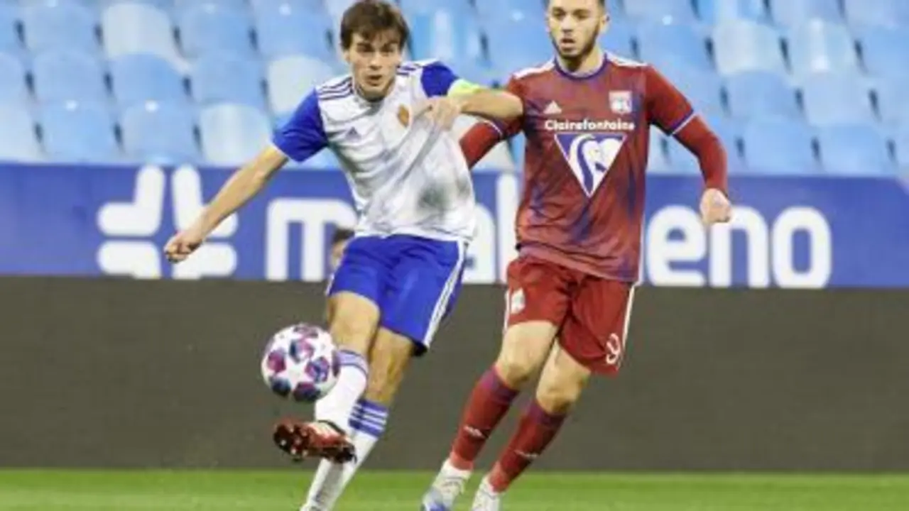 Francho Serrano en un partido europeo. Imagen: Tino Gil.