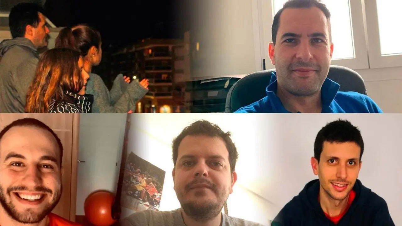 Lanau, Arenas, Arza, Beired y Pellejero nos cuentan su confinamiento