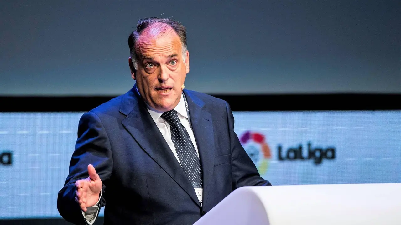 Javier Tebas, presidente de la LFP.