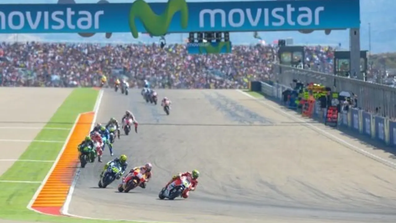 Imagen del GP Arag&oacute;n 2015. Foto: Motorland