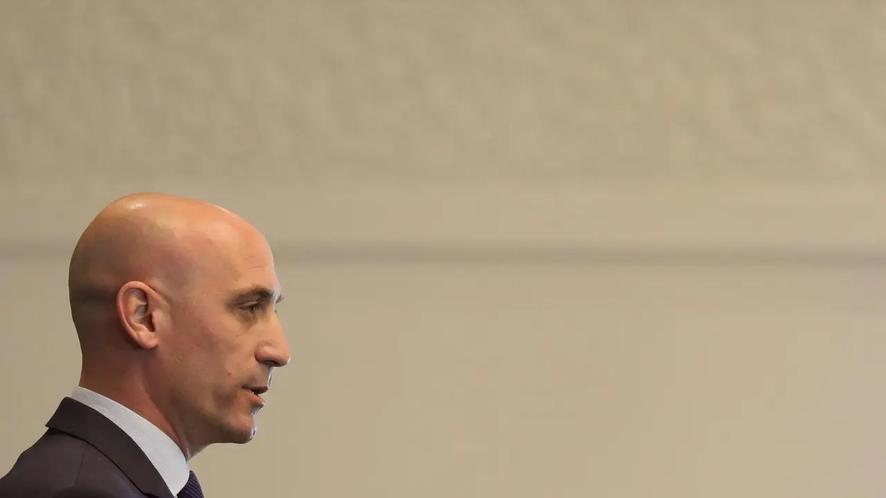 El presidente de la Real Federaci&oacute;n Espa&ntilde;ola de F&uacute;tbol (RFEF), Luis Rubiales. EFE/ JuanJo Mart&iacute;n/Archivo