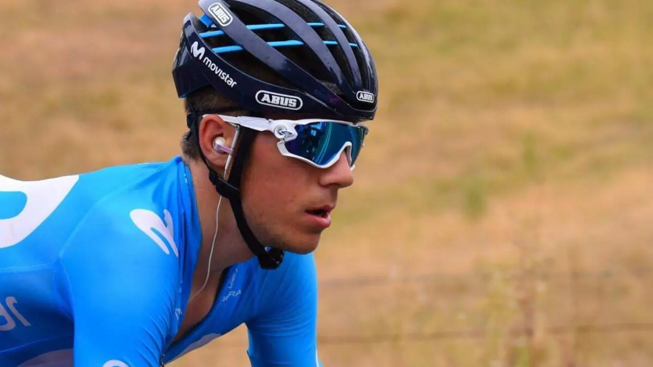 Jaime Castrillo en su etapa con el Movistar Team