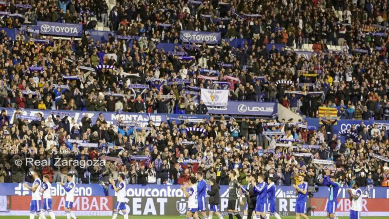 La Romareda durante el Real Zaragoza - Real Madrid | Foto: Tino Gil, Real Zaragoza