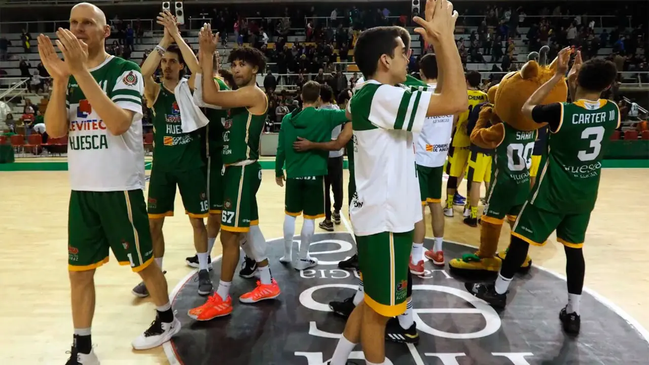 Levitec Huesca ante su afici&oacute;n (2019/2020) | Foto: C.Pascual