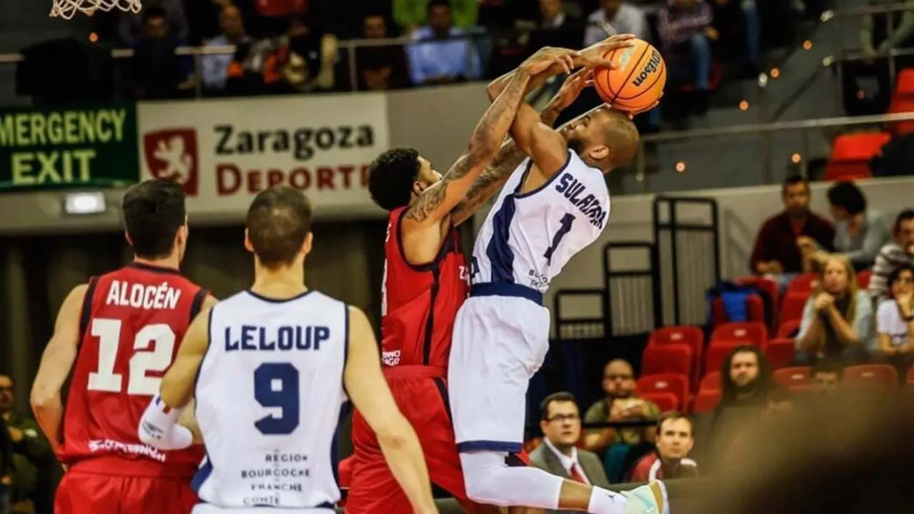 Rasheed Sulaimon, en el partido en el Pr&iacute;ncipe Felipe. Foto: Esther Casas/FIBA