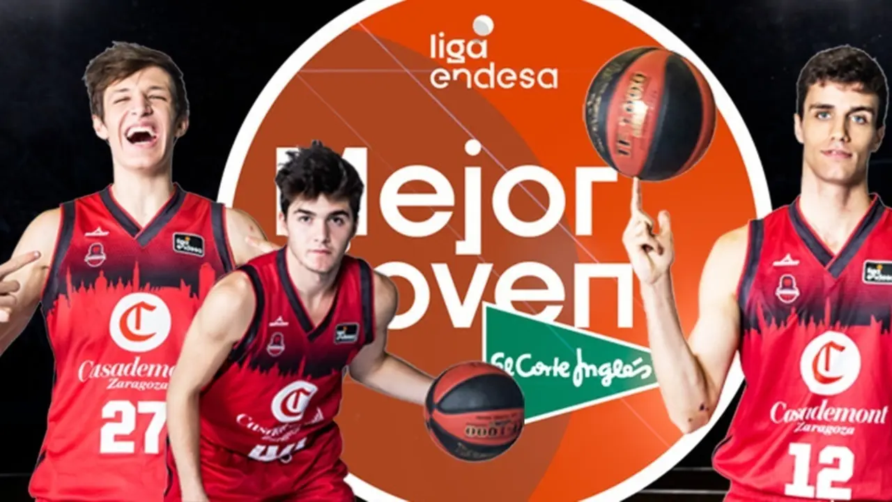 Candidatos al mejor joven de la Liga Endesa del Casademont Zaragoza