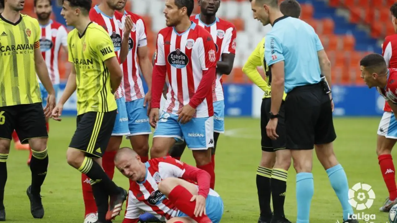 El Real Zaragoza sale victorioso de Lugo. Foto: La Liga