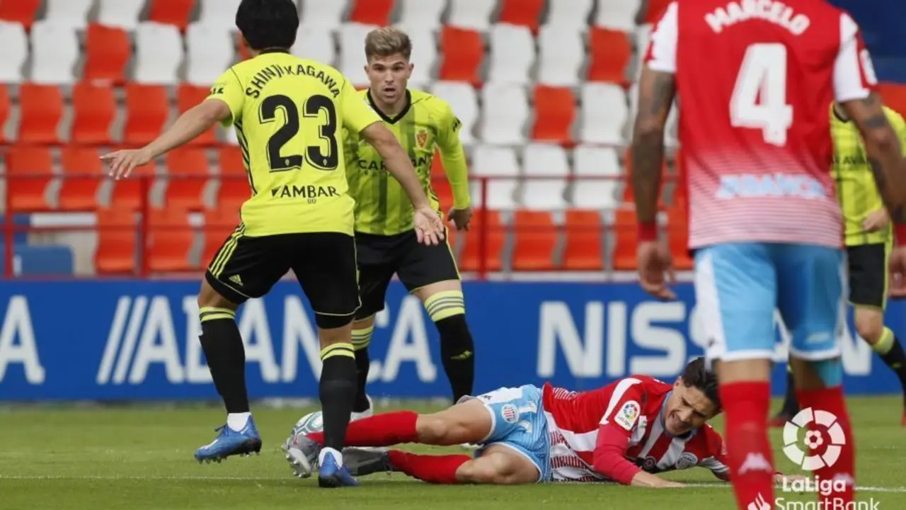 Guti en el partido ante el Lugo. Foto: La Liga