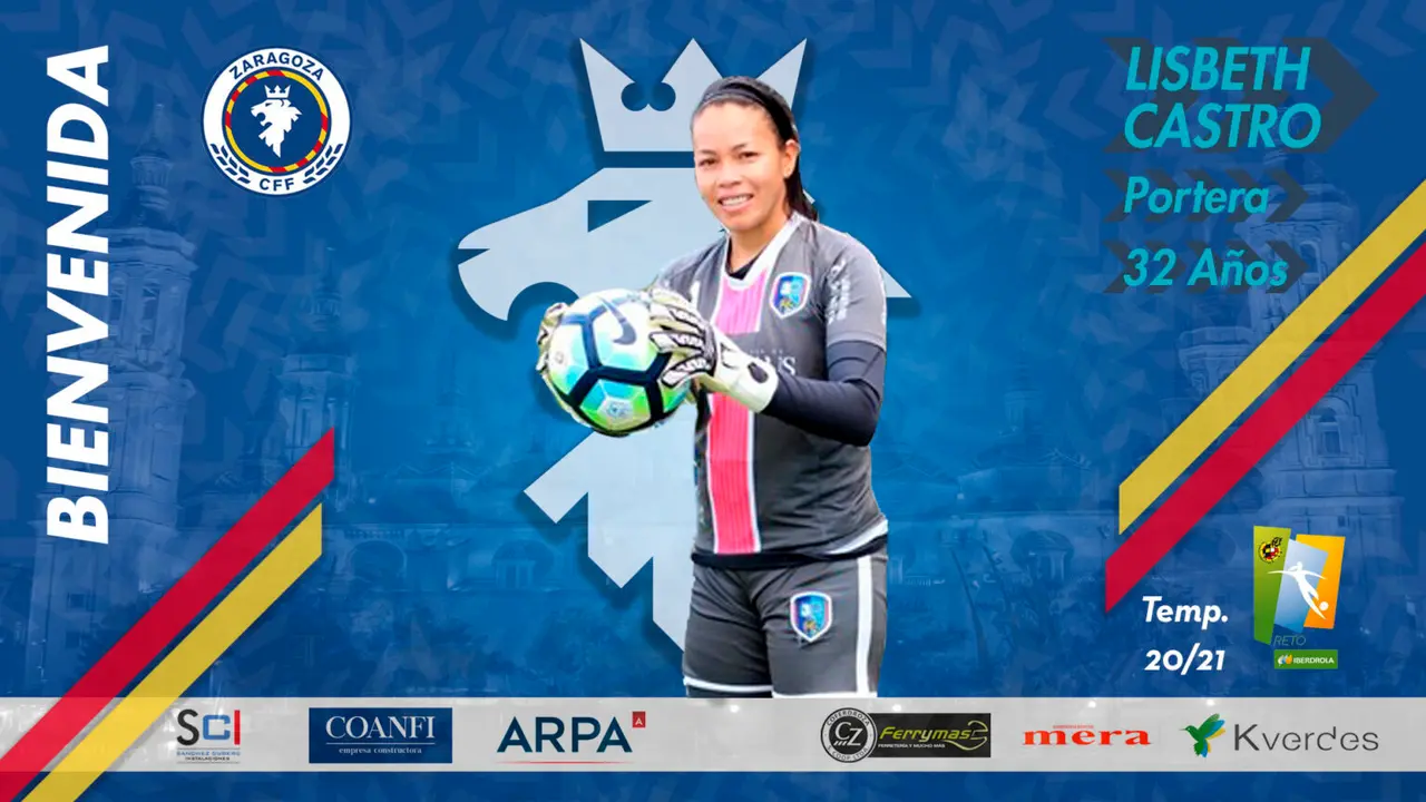 Fichaje internacional para la porter&iacute;a del Zaragoza CFF. Foto: Zaragoza CFF