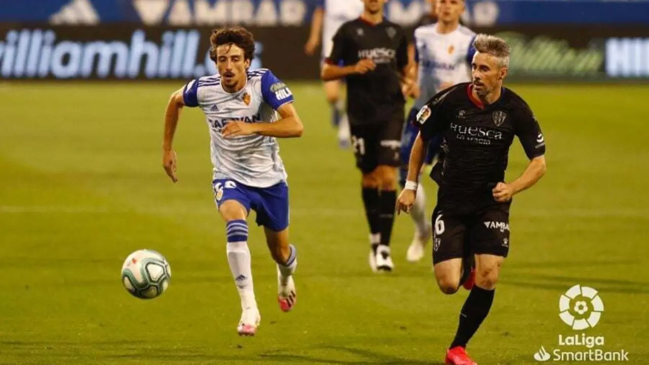 Delm&aacute;s, ahora en las filas del Cartagena, se reencontrar&aacute; con el Real Zaragoza | Foto: LaLiga