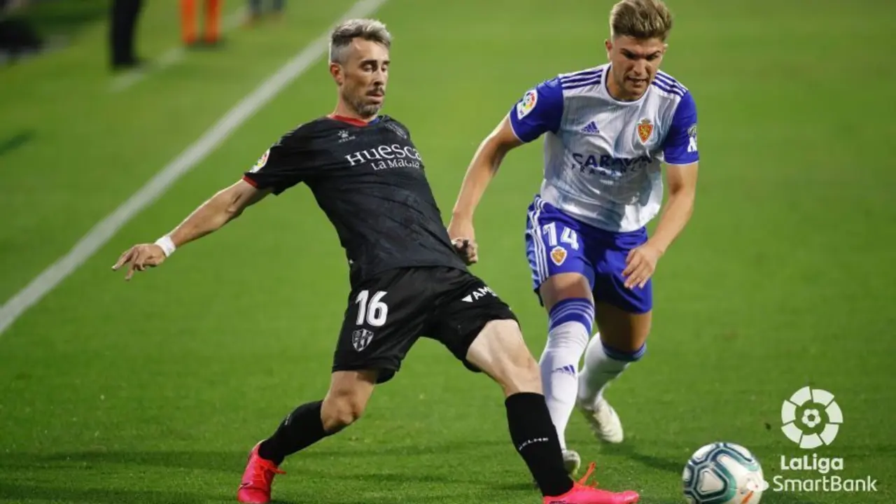 Guti en el partido ante la SD Huesca. Foto: La Liga