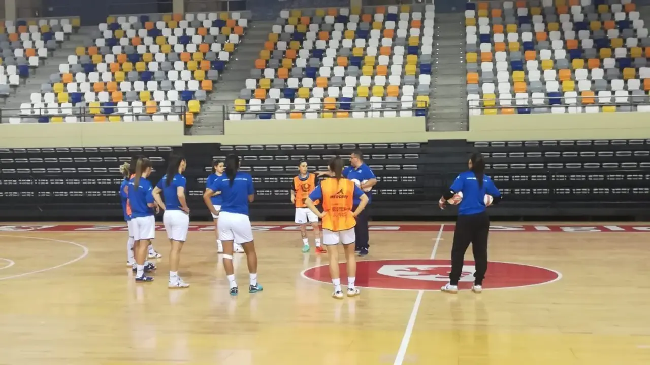 Imagen de un entrenamiento en el Siglo XXI. Foto: Sala Zaragoza