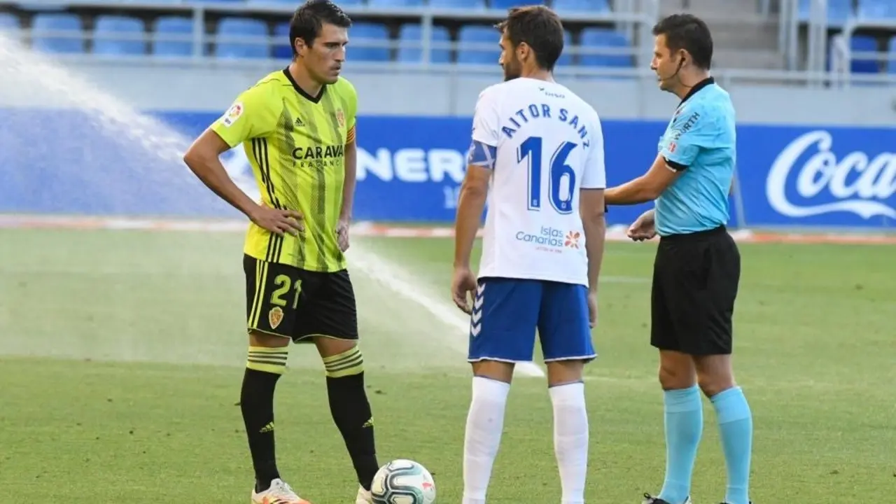 Alberto Zapater jugaba como titular por primera vez esta temporada. Foto: Real Zaragoza