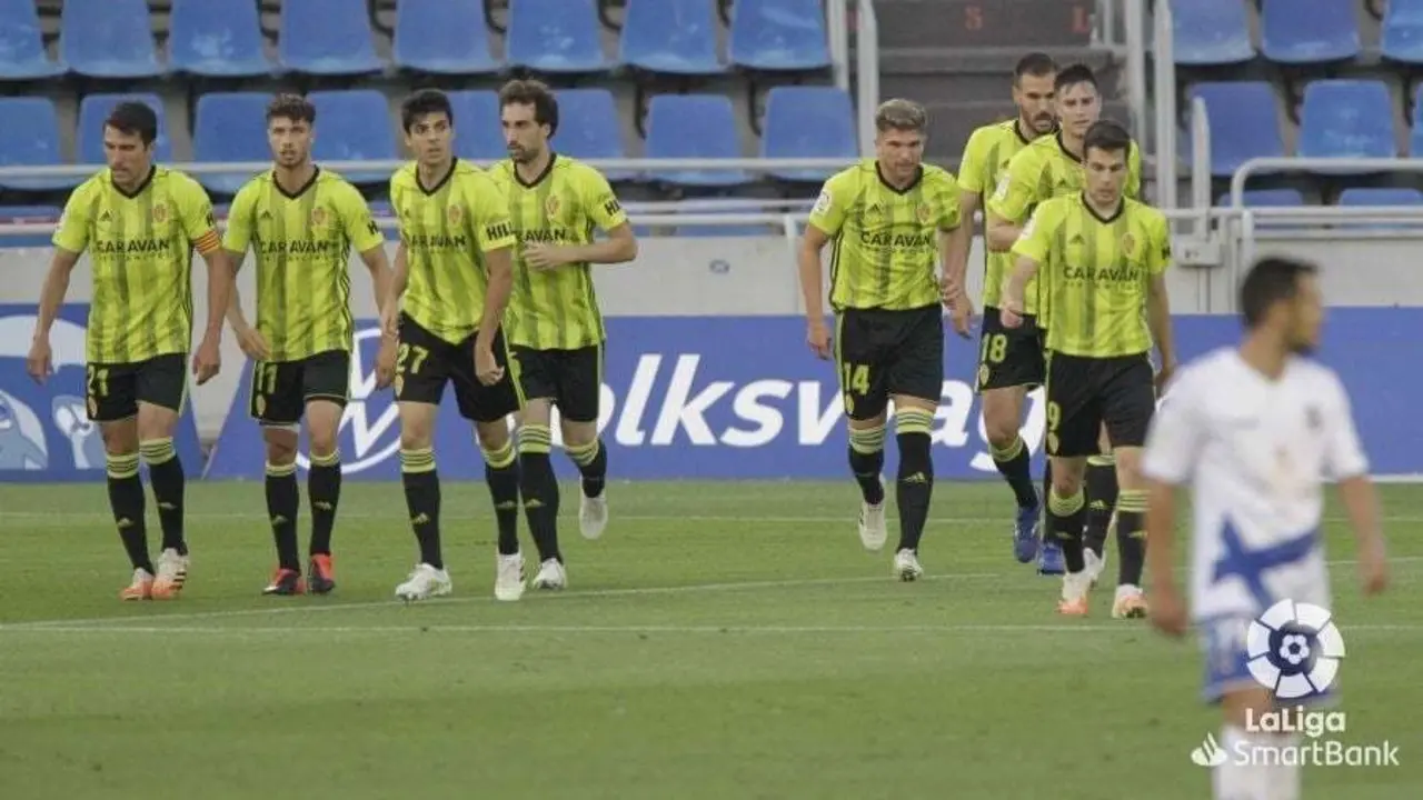 El Real Zaragoza deber&aacute; jugar el playoff. Foto: LaLiga SmartBank