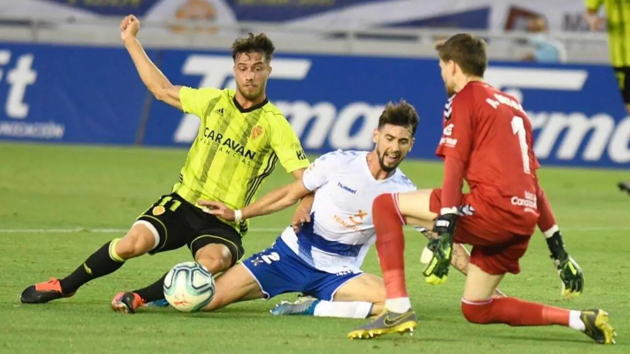 Puado, uno de los m&aacute;s destacados ante el Tenerie. Foto: LFP
