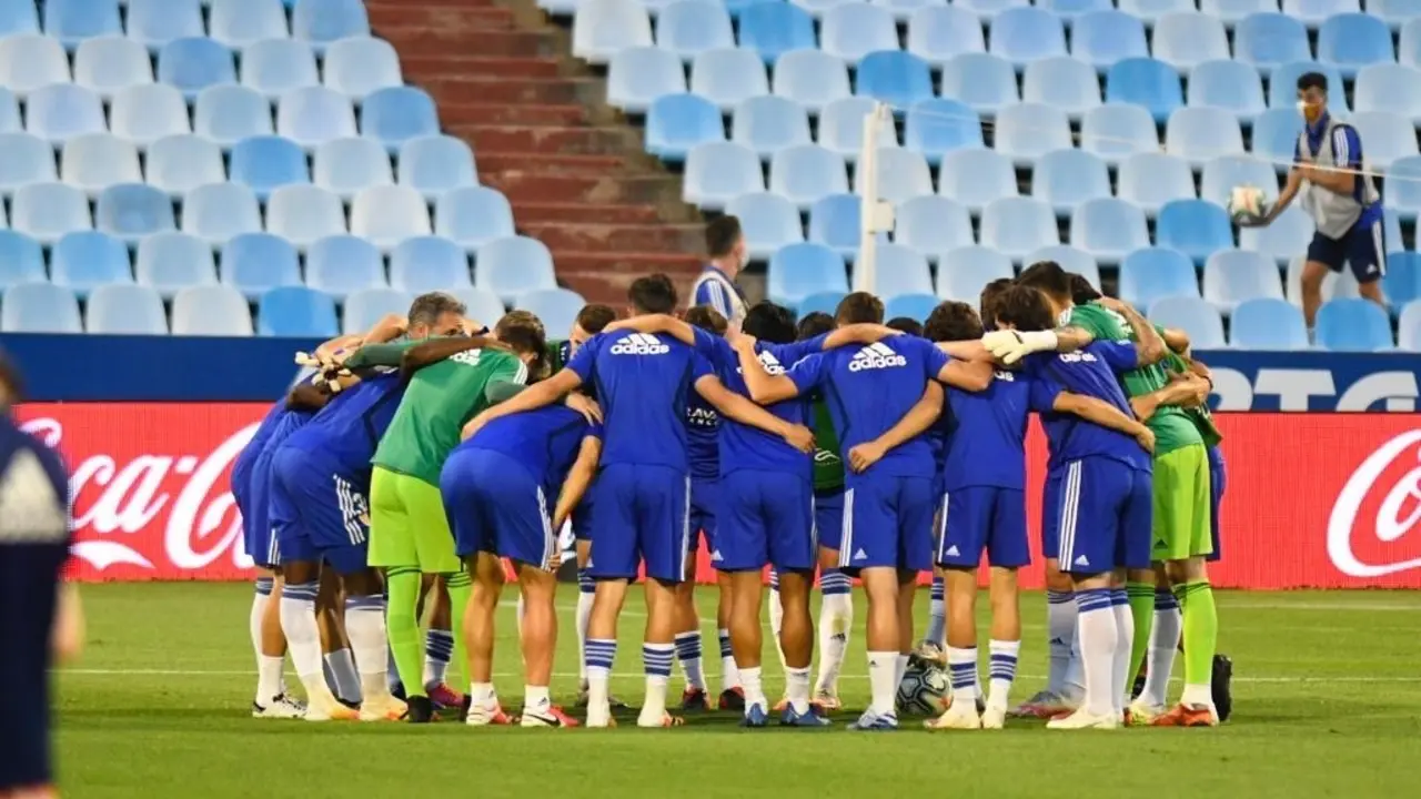 La plantilla zaragocista regresa al trabajo. Foto: Real Zaragoza