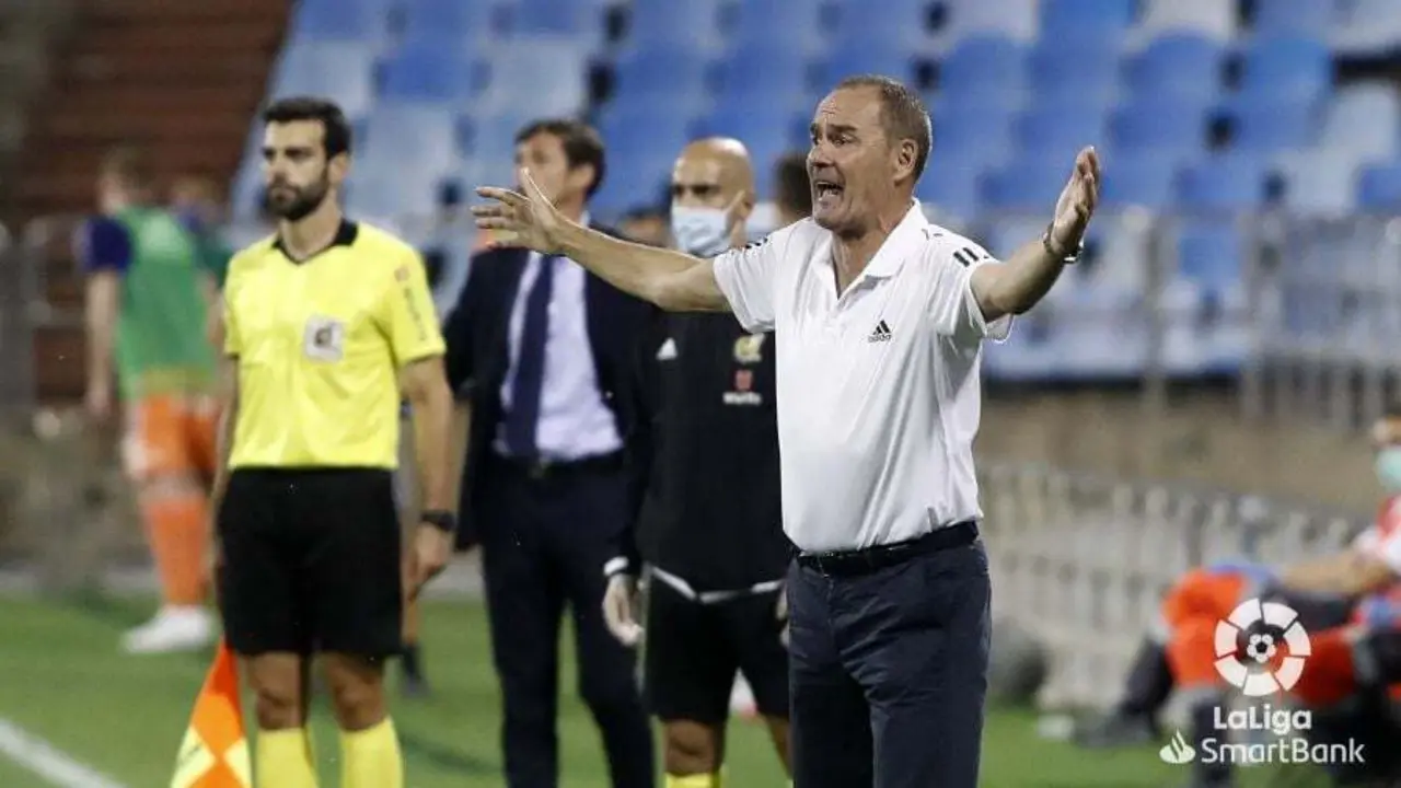V&iacute;ctor en La Romareda en el Real Zaragoza 2-4 Oviedo Foto: LFP