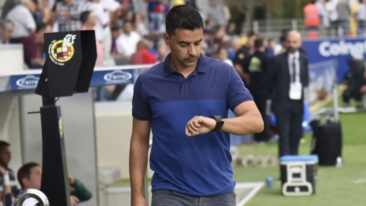M&iacute;chel descuenta ya las horas para un nuevo objetivo con la SD Huesca. Foto: LFP 