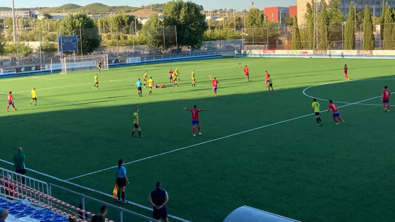 El Tarazona venci&oacute; al Deportivo Arag&oacute;n en el Pedro Sancho de Zaragoza en la primera semifinal. | Foto: Adri&aacute;n Mora