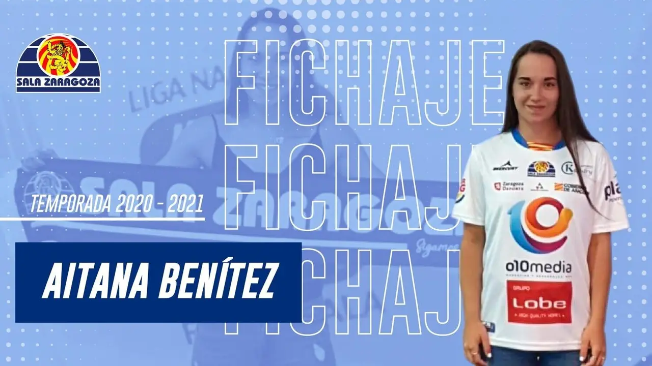 Cartel que ha dise&ntilde;ado el Sala Zaragoza para la llegada de Aitana Ben&iacute;tez