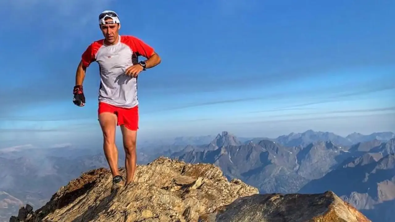 Kiko Navarro ha marcado el mejor tiempo hasta ahora en el Garmo Negro. Foto: OS2O