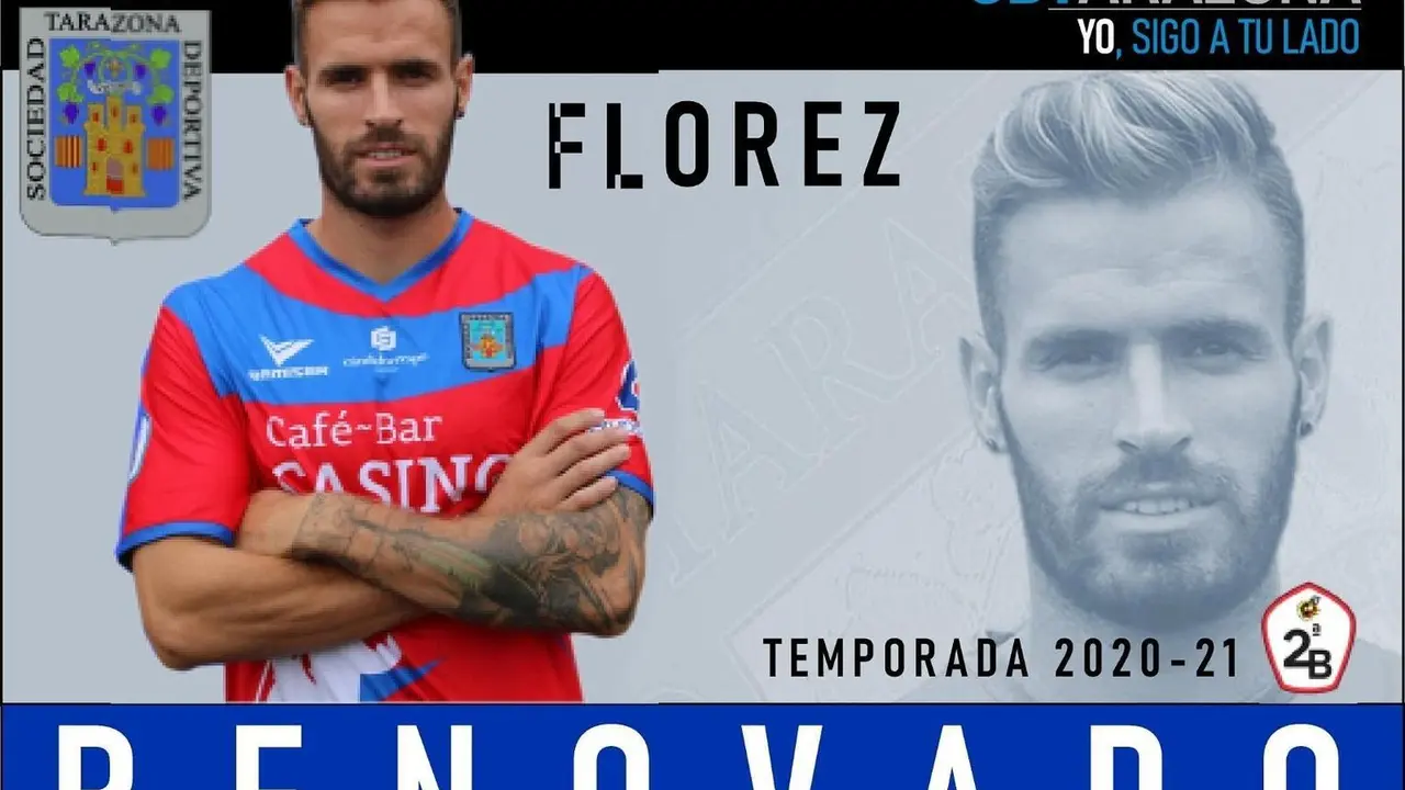 Rodrigo Florez continuar&aacute; una temporada m&aacute;s con la SD Tarazona. Foto: SD Tarazona